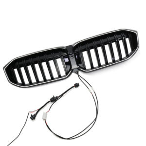 Atrapa nerki BMW Seria 3 G20 / G21 LCI (2022–2025) 1BAR LED Czarny połysk - obrazek 2