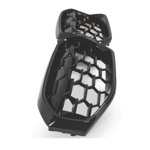 Atrapa Nerki BMW Seria 3 G20 / G21 LCI (2022+) Black Diamond & Black Rim LED Czarny Połysk - obrazek 2