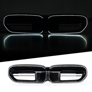 Atrapa Nerki BMW Seria 5 G30 / G31 LCI (2020–2023) M-LOOK LED Czarny Połysk
