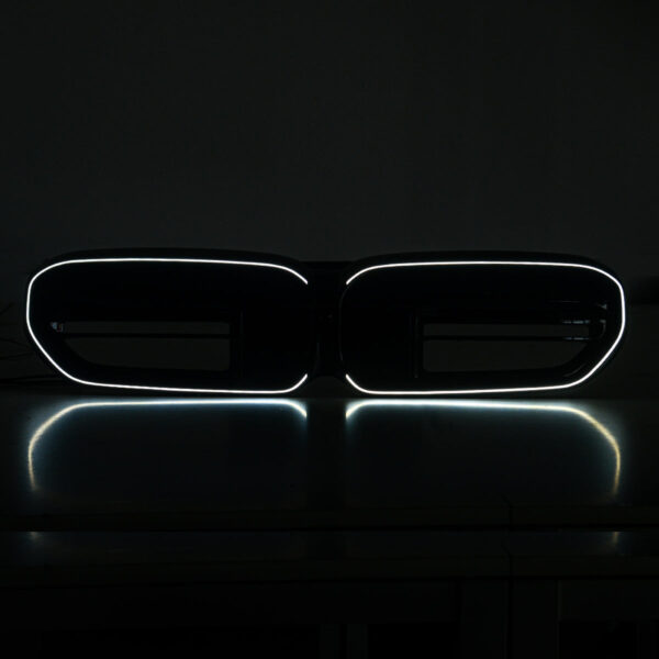 Atrapa nerki BMW Seria 5 G30 / G31 LCI (2020–2023) M-LOOK LED Czarny połysk - obrazek 5