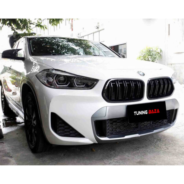 Atrapa Nerki Grill BMW X2 F39 M-Style Czarny Połys - obrazek 6