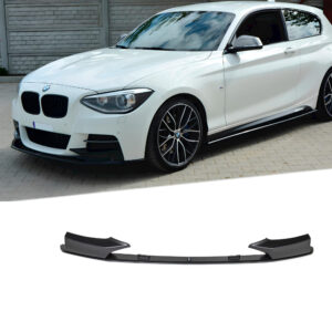 Dokładka Splitter Przód do BMW Serii 1 F20/F21 (2011–2015) M-Performance – Czarny Połysk