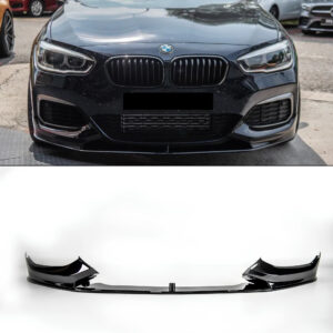 Dokładka Splitter Przód do BMW Serii 1 F20 / F21 LCI (2015–2019) M-Performance – Czarny Połysk