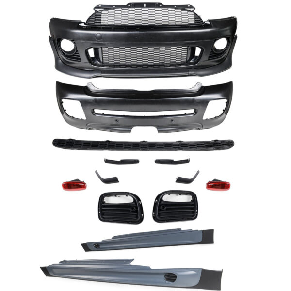 Bodykit Mini Cooper R56 / R57 / R58 JCW Style (2007–2013) – Zderzaki + Progi