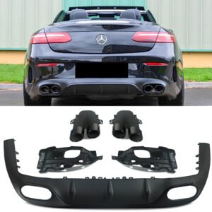 Dyfuzor Tylny Mercedes C238 Coupe AMG E53 Styl z Końcówkami Wydechu (2017-2020)