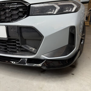 Dokładka Splitter Przód do BMW Serii 3 G20/G21 LCI (2022–2025) M-Performance – Czarny Połysk - obrazek 7