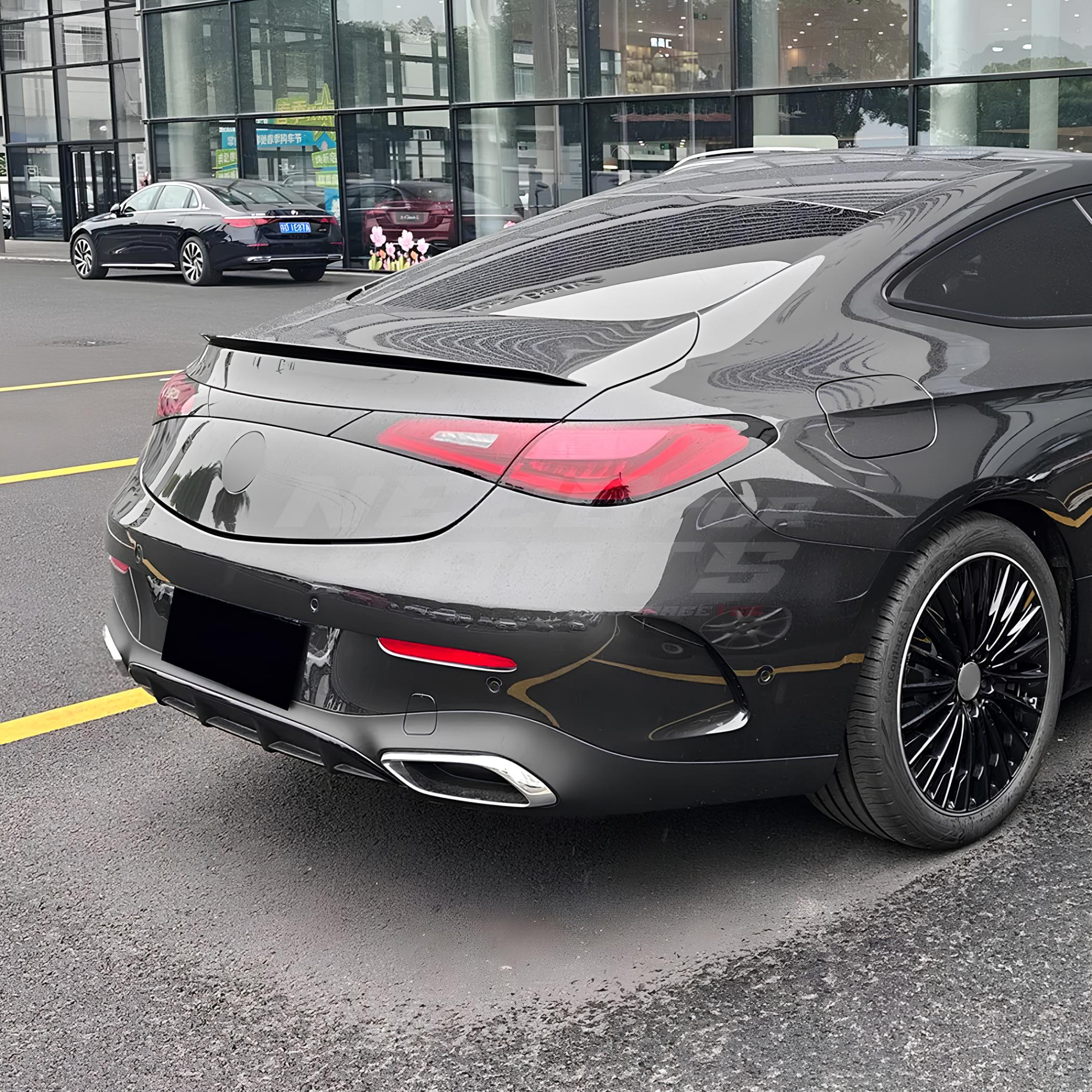 Lotka Spoiler Mercedes-Benz CLE C236 AMG Styl Czarny Połysk (2023+) - obrazek 2