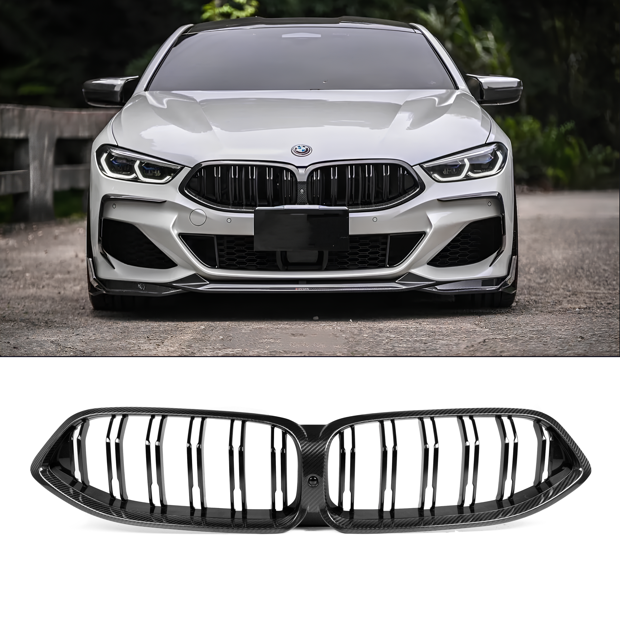 Karbonowy Grill Atrapa Nerki BMW G14/G15/G16 Pre LCI 2020–2022 - obrazek 1