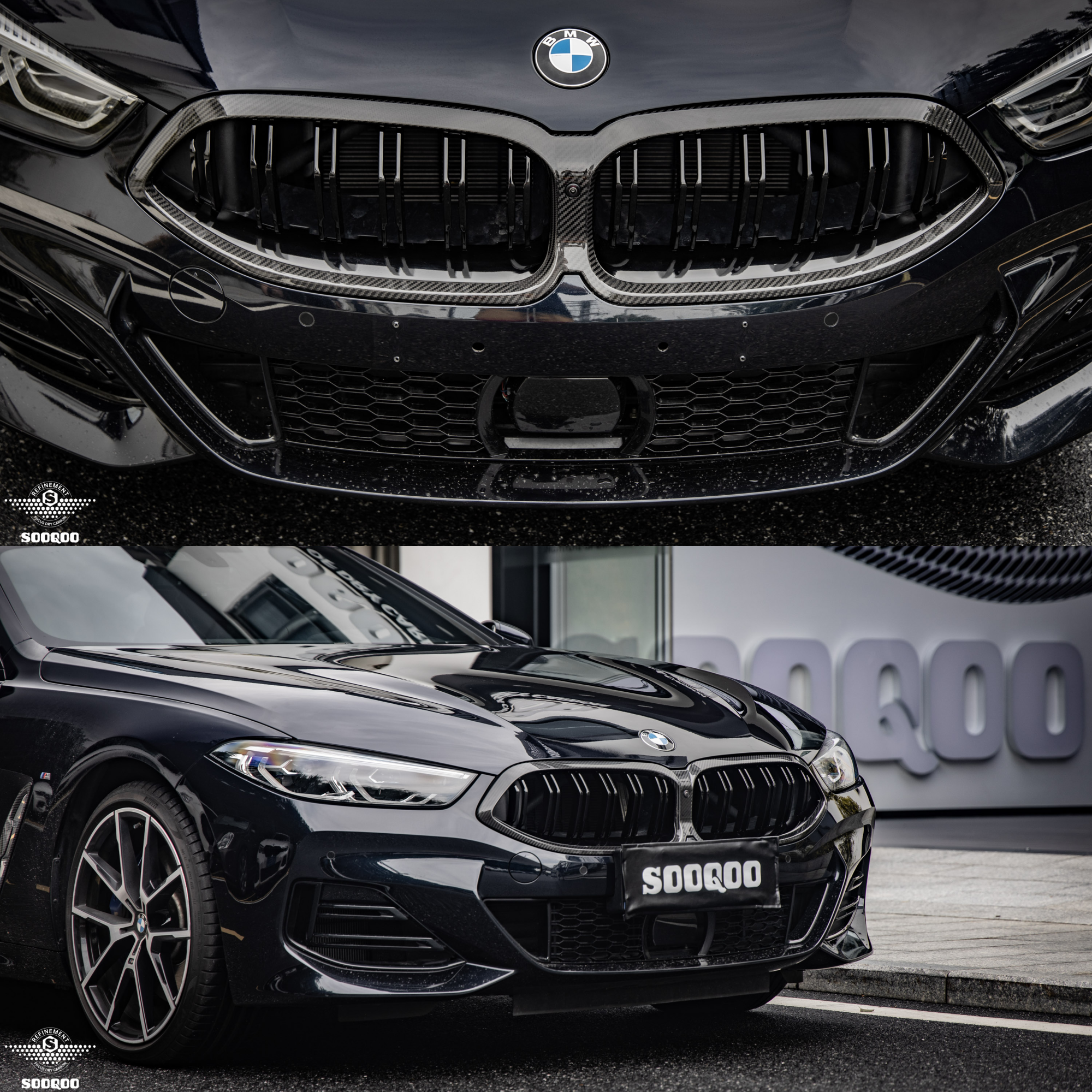 Karbonowy Grill Atrapa Nerki BMW G14/G15/G16 LCI 2023+ - obrazek 6