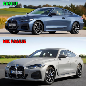 Atrapa Nerki Grill BMW 4 G22 / G23 (2 DRZWI) 2020+ MP Style Czarny Połysk (BEZ RADARU) - obrazek 2