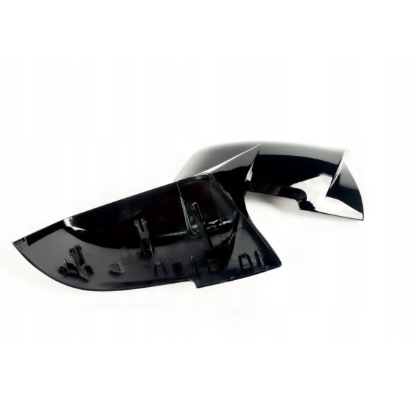 Nakładki lusterek BMW X1 E84 | X3 F25 / X4 F26 Przedliftowe M-Style Czarny Połysk - obrazek 3