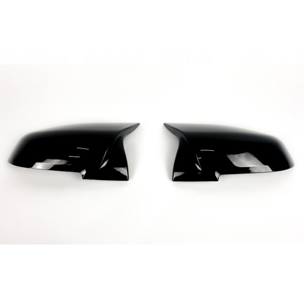 Nakładki lusterek BMW X1 E84 | X3 F25 / X4 F26 Przedliftowe M-Style Czarny Połysk - obrazek 1