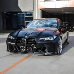Atrapa Nerki BMW M3 G80 / M4 G82 (2020+) CS Style Czarny Mat (Z RADAREM / BEZ RADARU) - obrazek 4