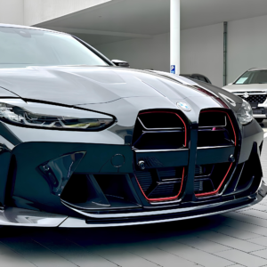 Atrapa Nerki BMW M3 G80 / M4 G82 (2021–2024) CS Style Czarny Mat (Z RADAREM / BEZ RADARU) - obrazek 4