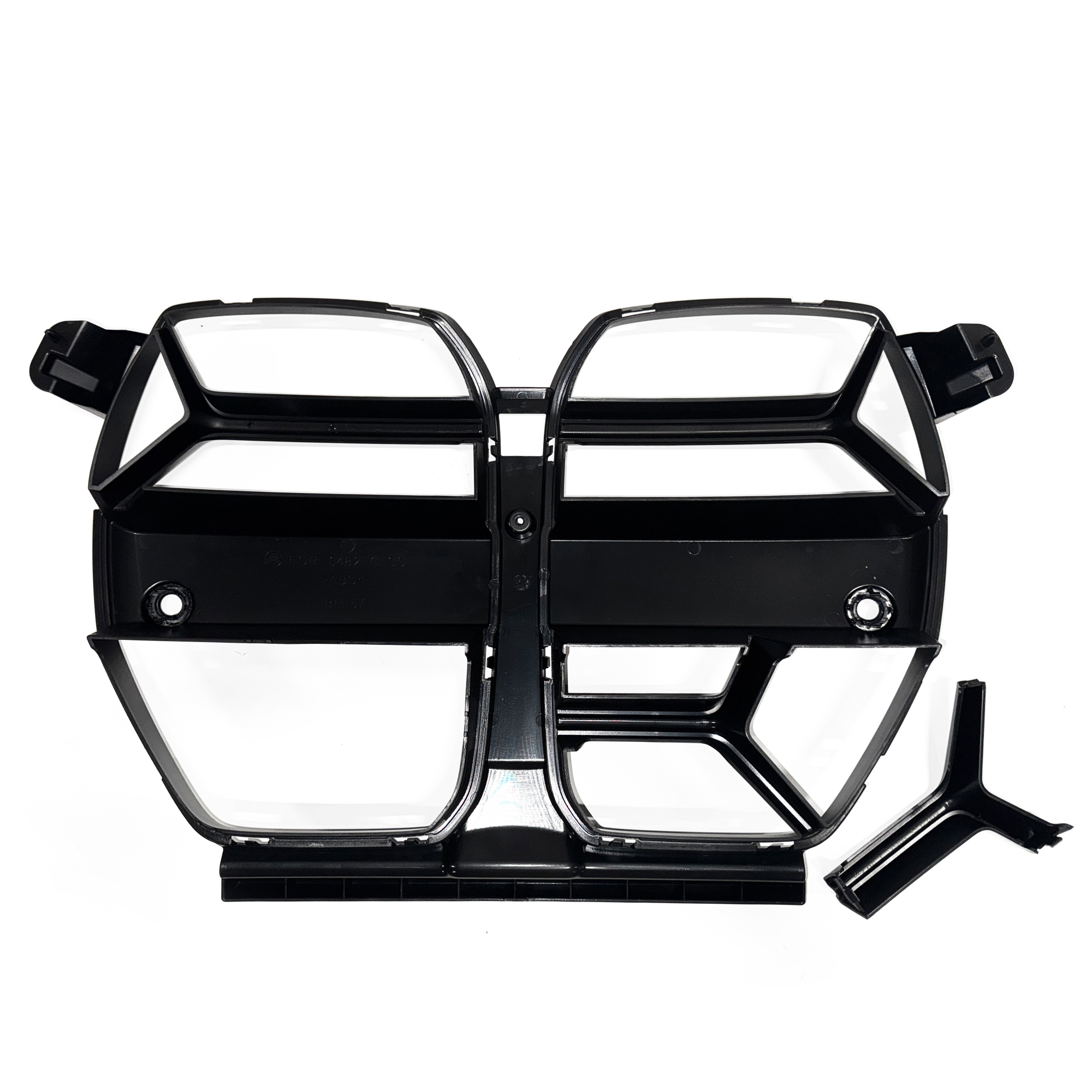 Atrapa nerki BMW M3 G80 / M4 G82 CS Style Czarny mat z radarem / bez radaru - obrazek 2