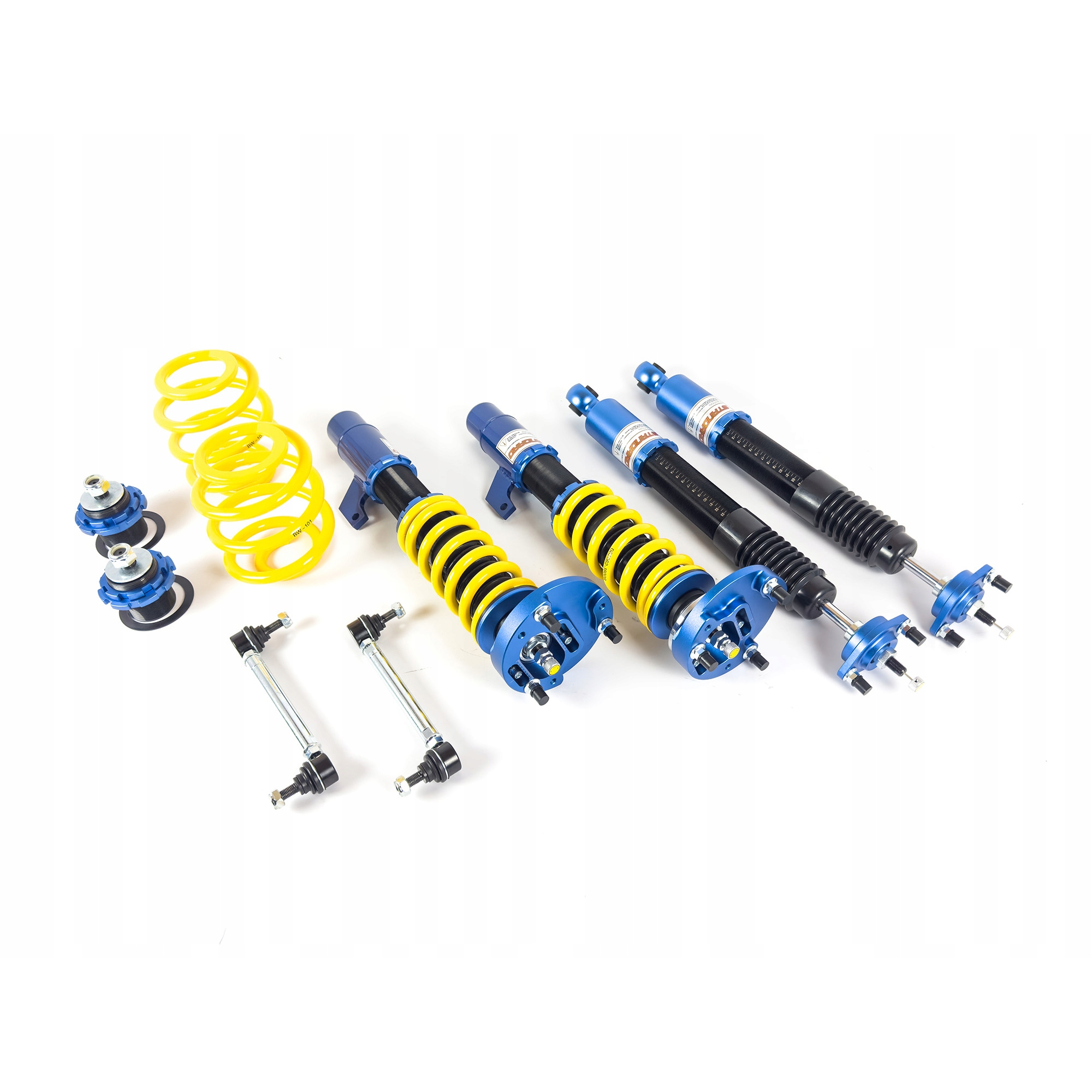 Zestaw Gwintowanego Zawieszenia STANDARD do BMW E46 M3 – Regulowane Płyty i Tłumienie - obrazek 1