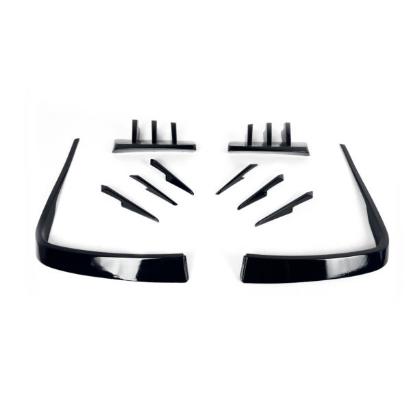 Aerokit (Zestaw dokładek) ABT do Audi Q8 S-Line Czarny Połysk (2019–2023) - obrazek 8