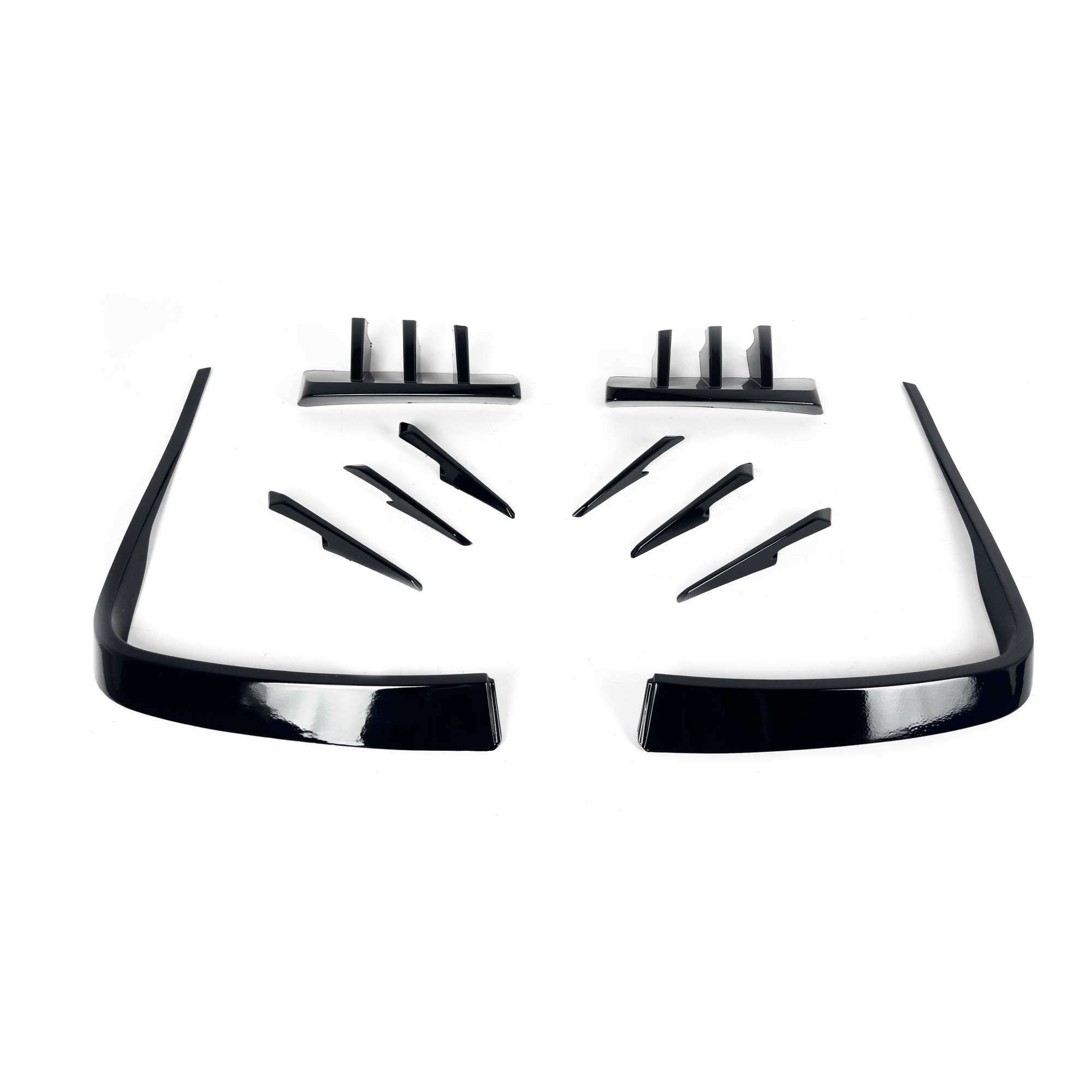 Aerokit (Zestaw dokładek) ABT do Audi Q8 S-Line Czarny Połysk (2019–2023) - obrazek 8