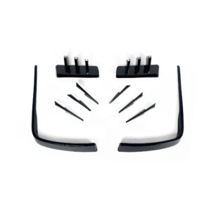 Aerokit (Zestaw dokładek) ABT do Audi Q8 S-Line Czarny Połysk (2019–2023) - obrazek 11