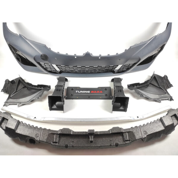 Bodykit BMW G20 PreLCI 340i M-Tech – Zderzaki + Progi + Dyfuzor + Końcówki wydechu - obrazek 2