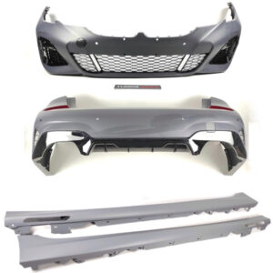 Bodykit BMW G20 PreLCI 340i M-Tech – Zderzaki + Progi + Dyfuzor + Końcówki wydechu - obrazek 1