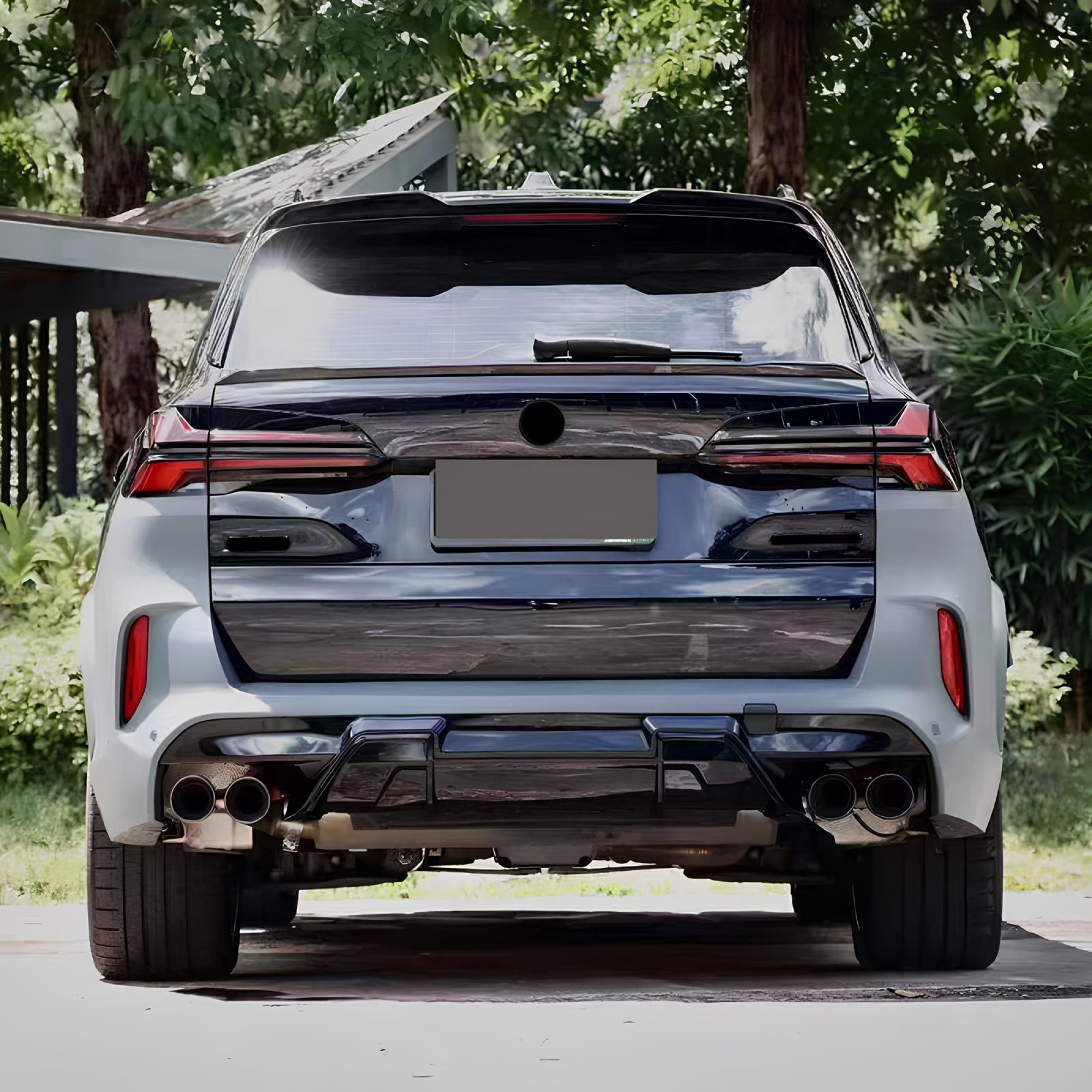 Bodykit Zderzaki Progi Lampy BMW G05 (2019–2022) – Konwersja na X5M F95 - obrazek 4