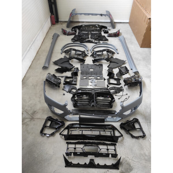 Bodykit Zderzaki Progi Lampy BMW G05 (2019–2022) – Konwersja na X5M F95 - obrazek 3