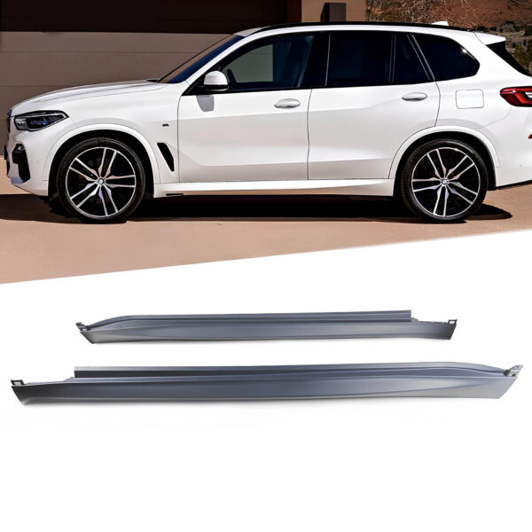 Listwy Progi Boczne BMW X5 do G05 - X5M Style – Do Malowania