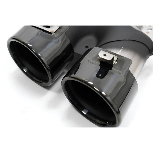 Dyfuzor Mercedes W205 / C205 AMG C43 Style Czarny Połysk z Końcówkami Wydechu (2015+) - obrazek 6