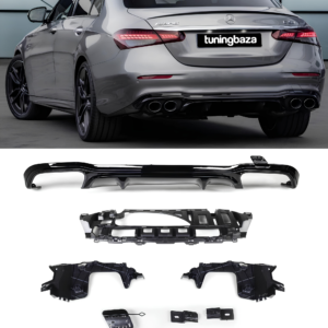 Dyfuzor Tylny Mercedes E53 GT Style Czarny Połysk (2017–2022) 00--00