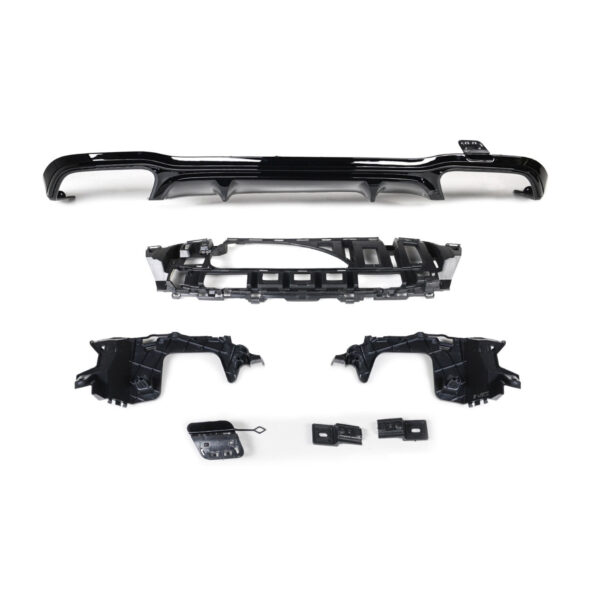 Dyfuzor Tylny Mercedes E53 GT Style Czarny Połysk (2017–2022) - obrazek 2