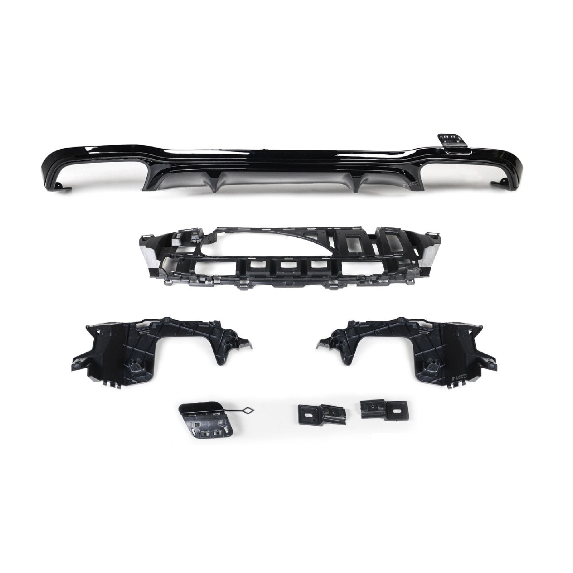 Dyfuzor Tylny Mercedes E53 GT Style Czarny Połysk (2017–2022) - obrazek 2