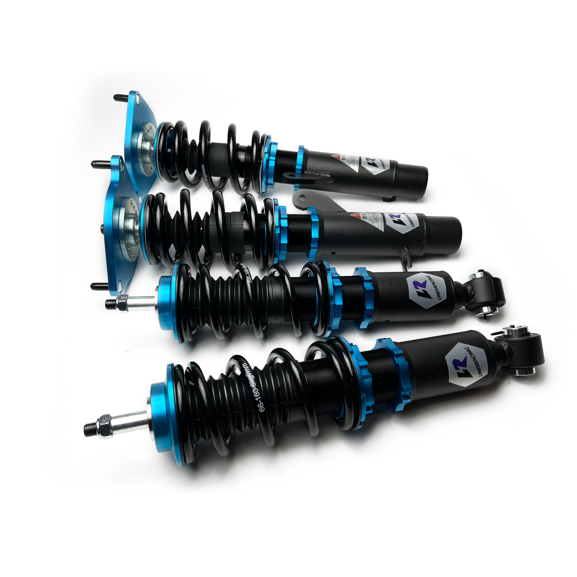 LINESRACING zestaw regulowanych amortyzatorów full-tap do MINI R50/R51/R52/R53 8/6kg - obrazek 2