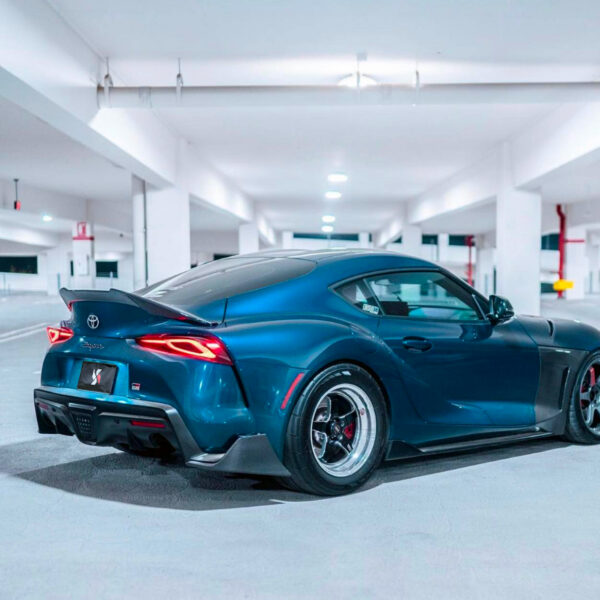 Karbonowa Lotka Spoiler Toyota Supra A90 V Style (Dry-Carbon) - obrazek 7