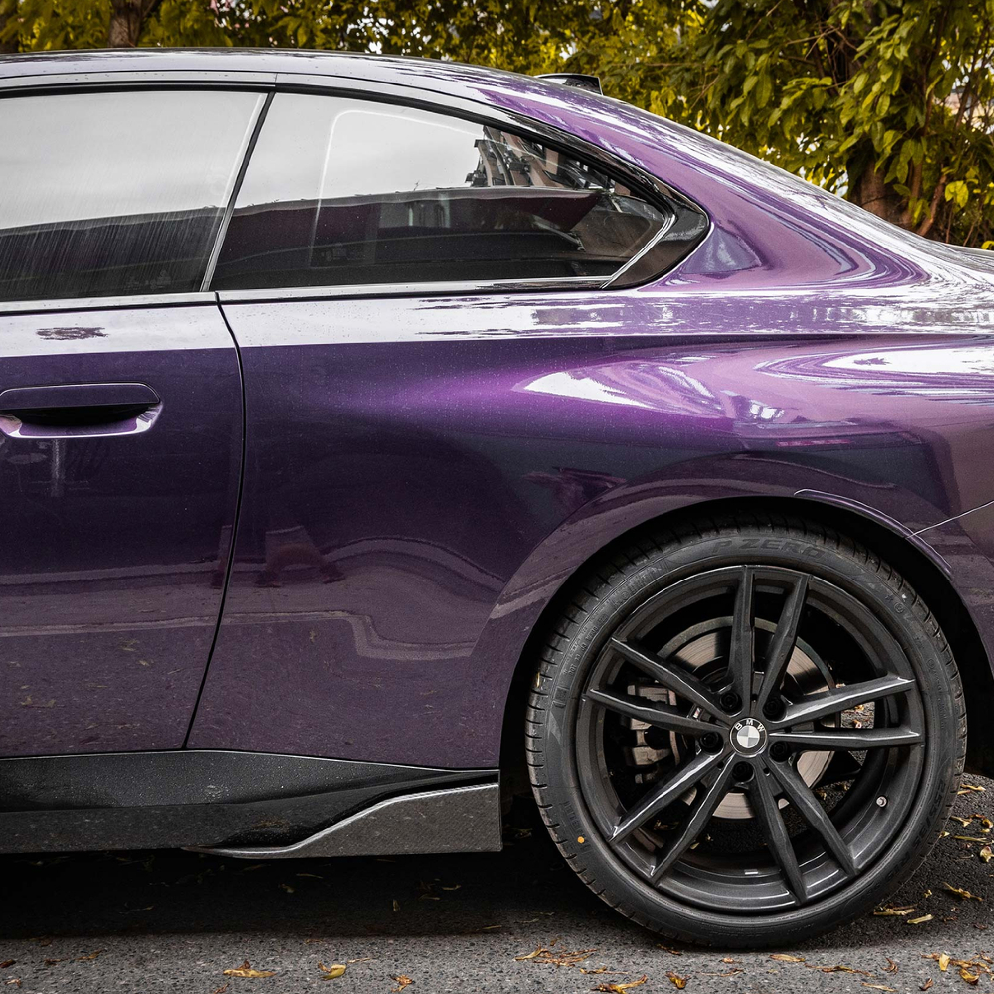 Karbonowe Dokładki Spoilery Progów do BMW G42 M-Performance Style - obrazek 11