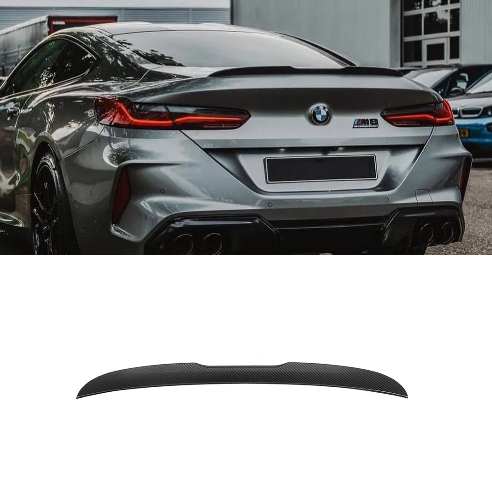 Karbonowa Lotka Spoiler BMW G15 / F92 M-Performance Style (Dry-Carbon) - obrazek 1