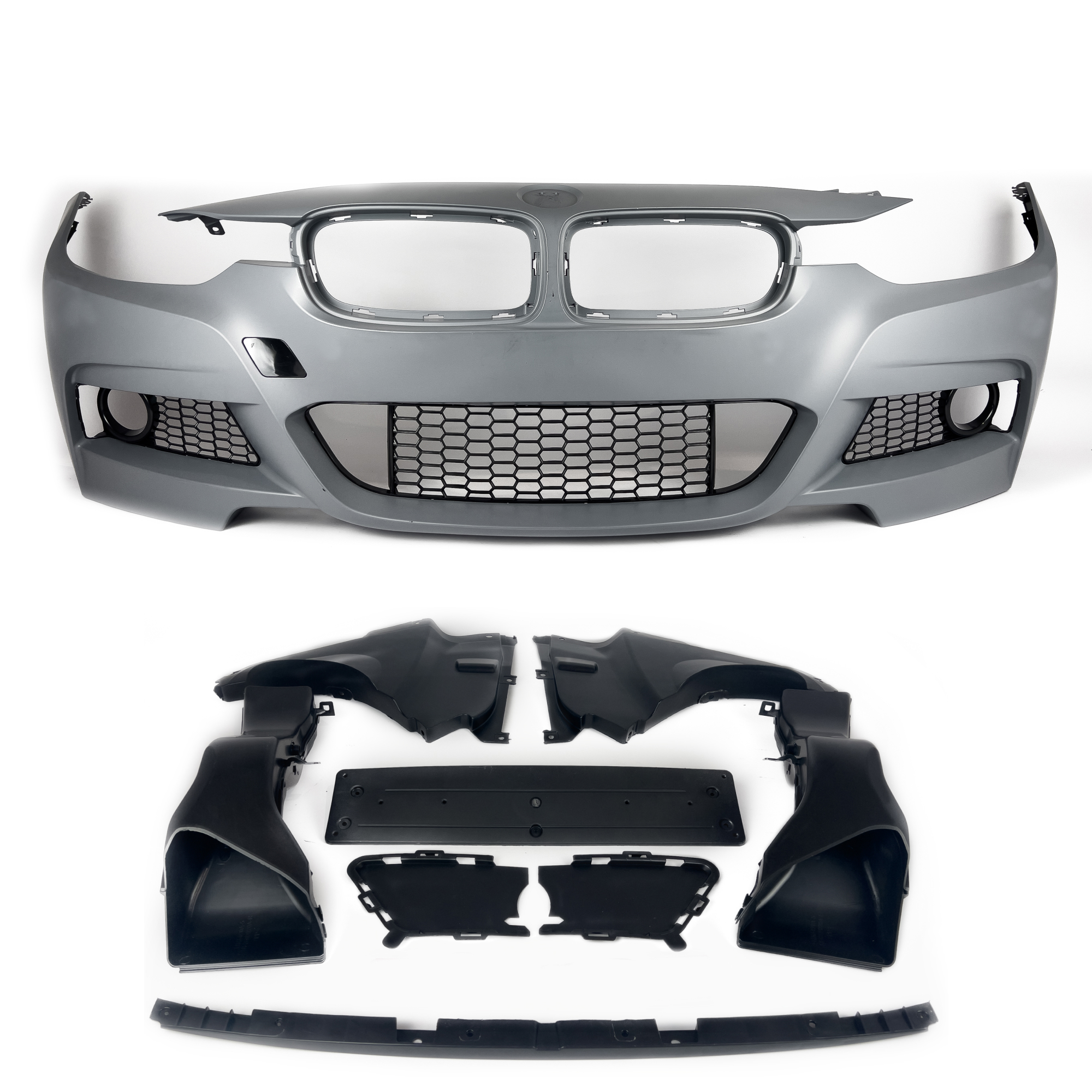 Zderzak przedni BMW F30/F31 M-Tech – Halogeny, Bez Spryskiwaczy, Bez PDC - obrazek 1