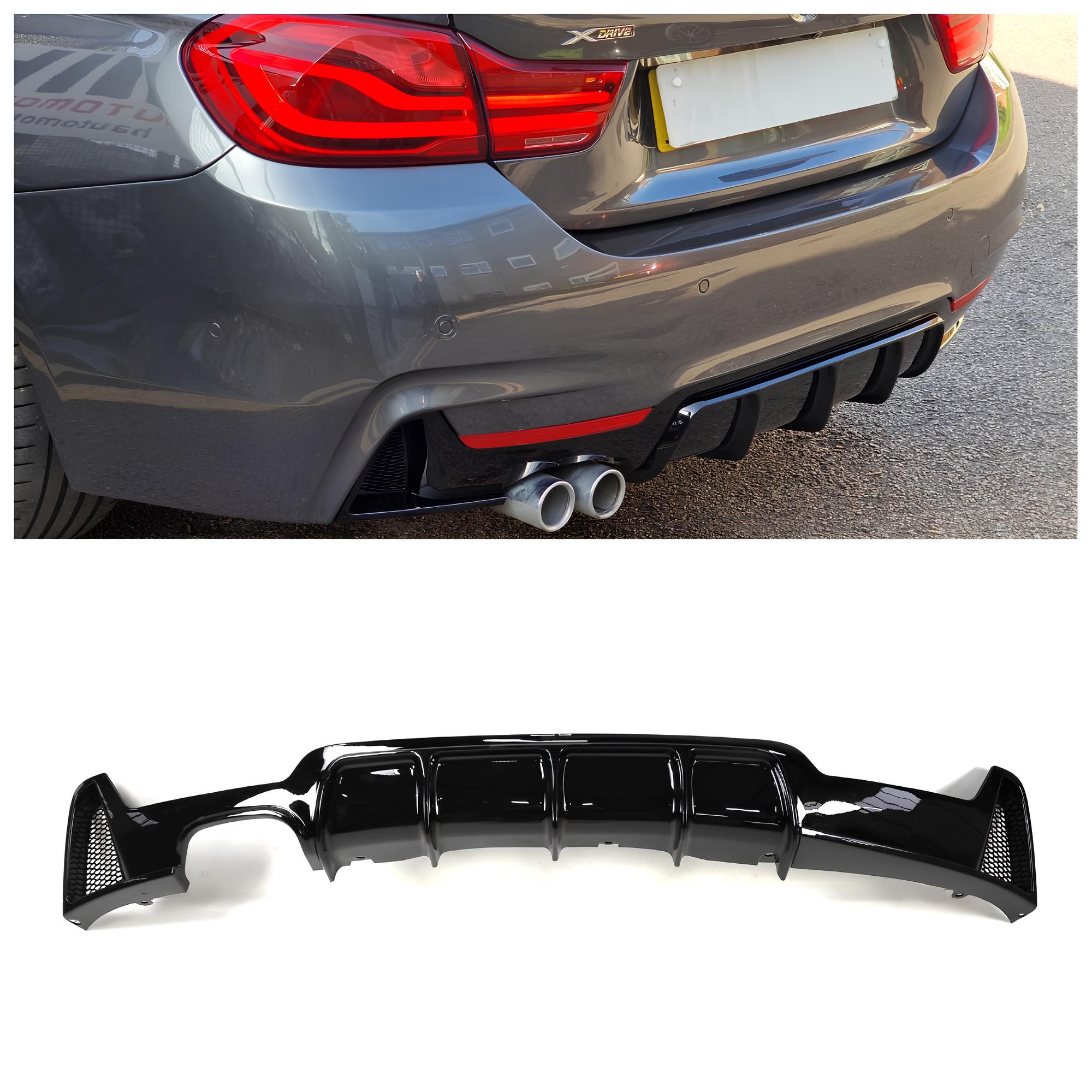 Dyfuzor Tylny BMW F32 / F33 M-Performance Czarny Połysk (2013–2020) 00-- - obrazek 1