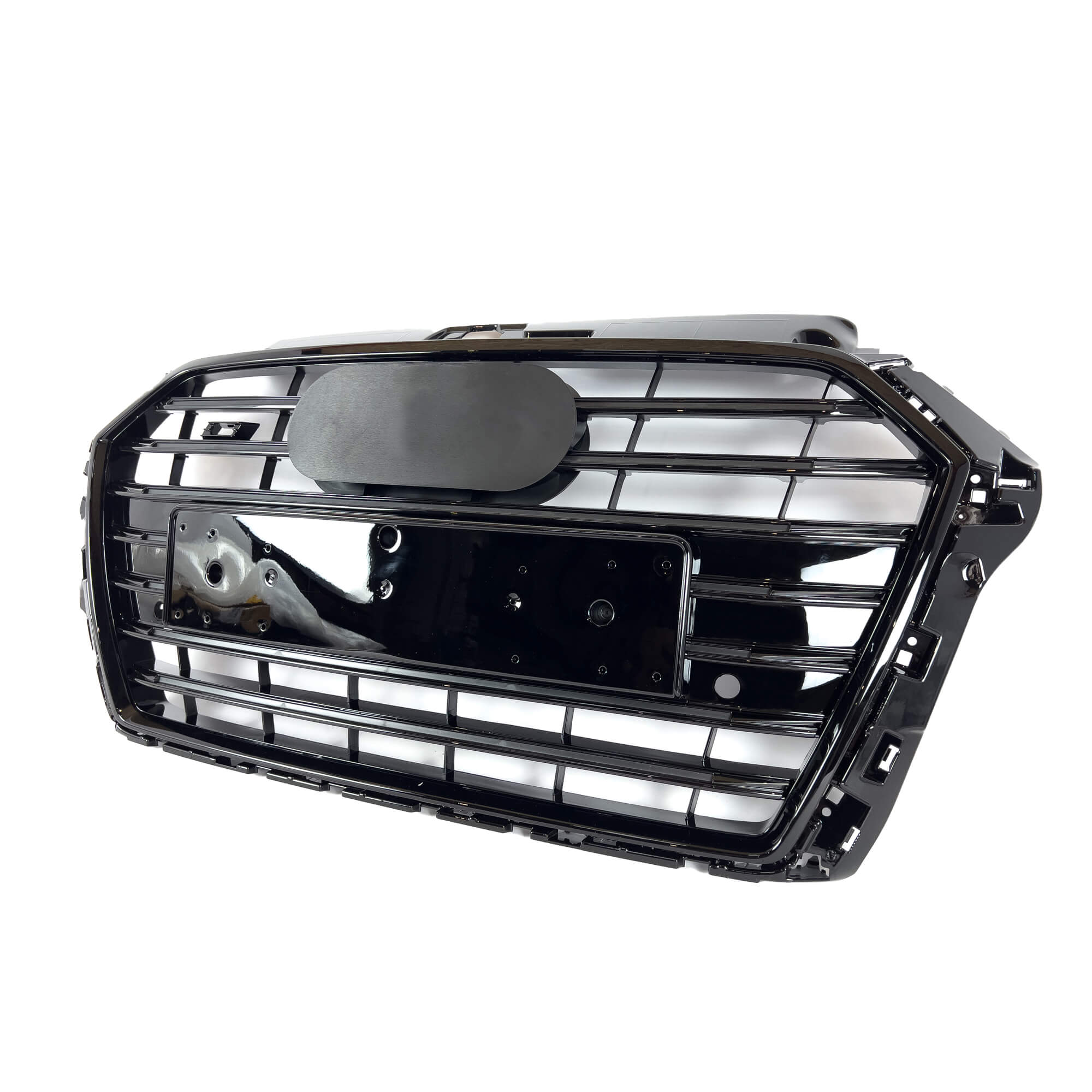 Grill Atrapa Audi A3 8V LCI S3 Style Czarny Połysk 16-20 - obrazek 3
