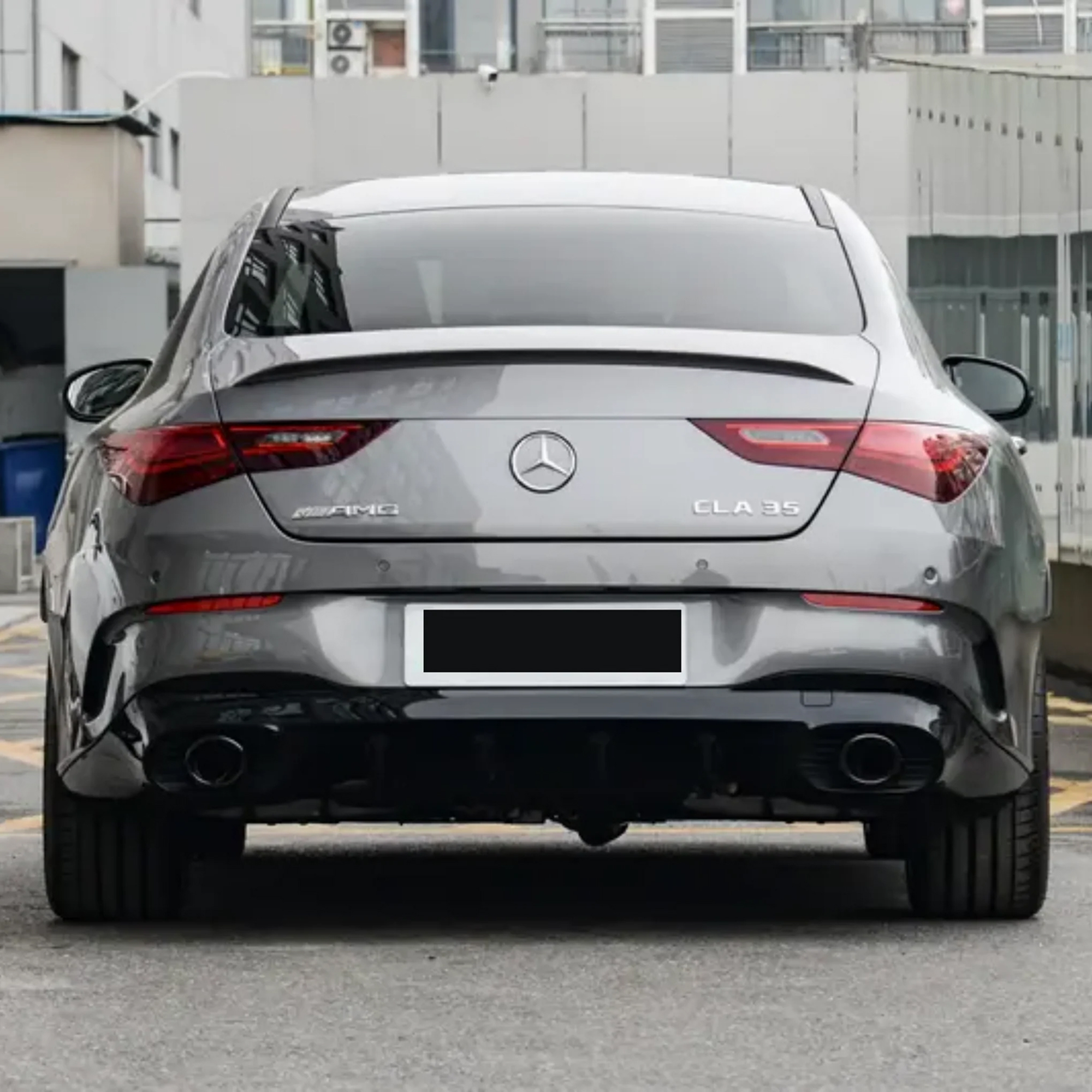 Spoiler Lotka Mercedes CLA W118 35 AMG Style Czarny Połysk (2019–2024) - obrazek 2