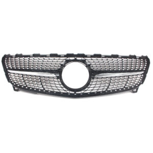 Atrapa grill DIAMOND STYLE Mercedes A-Class W176 Czarny połysk + Chrom 2016–2018 (POLIFT) - obrazek 2