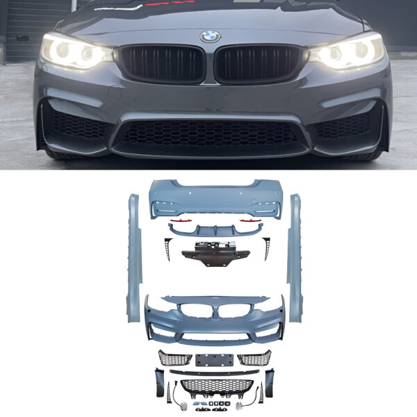 Bodykit BMW F32 / F33 (2-door) M4 Style – Zderzaki + Progi - obrazek 1