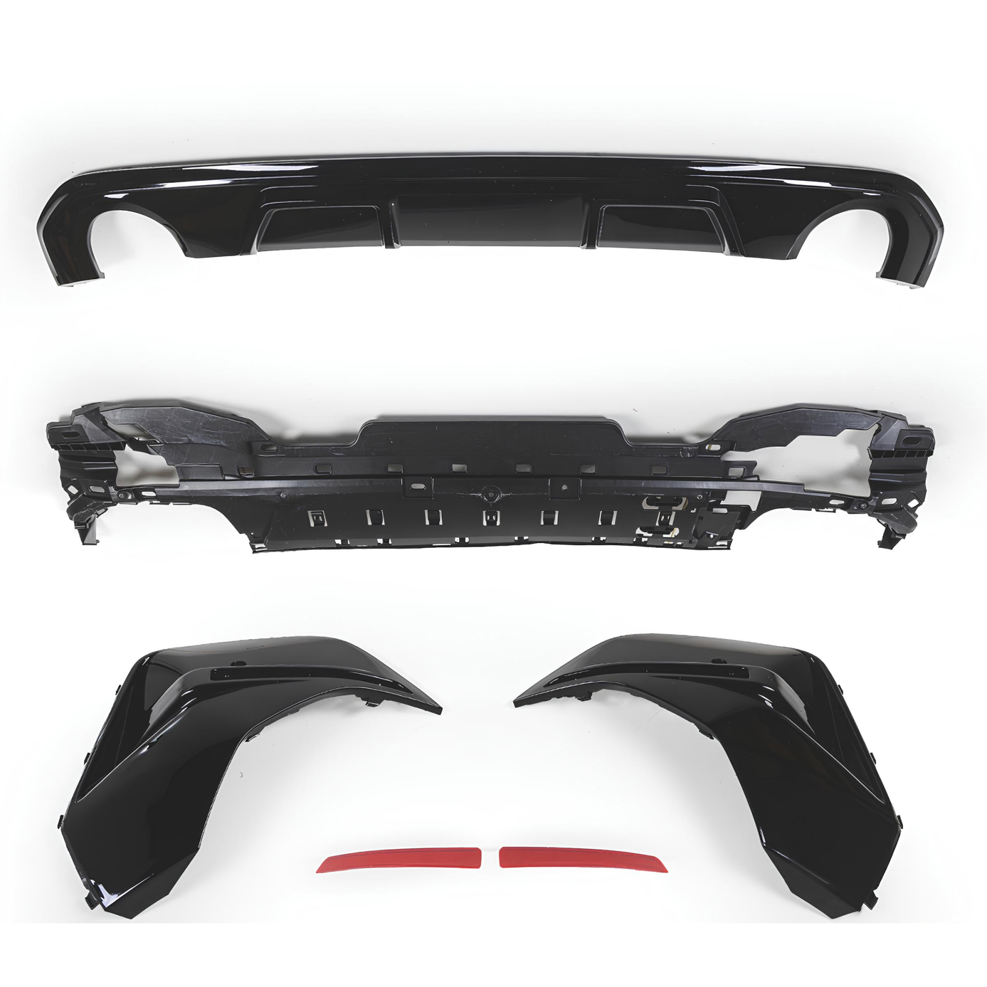 Bodykit BMW G26 M-Tech – Zderzaki + Progi - obrazek 8