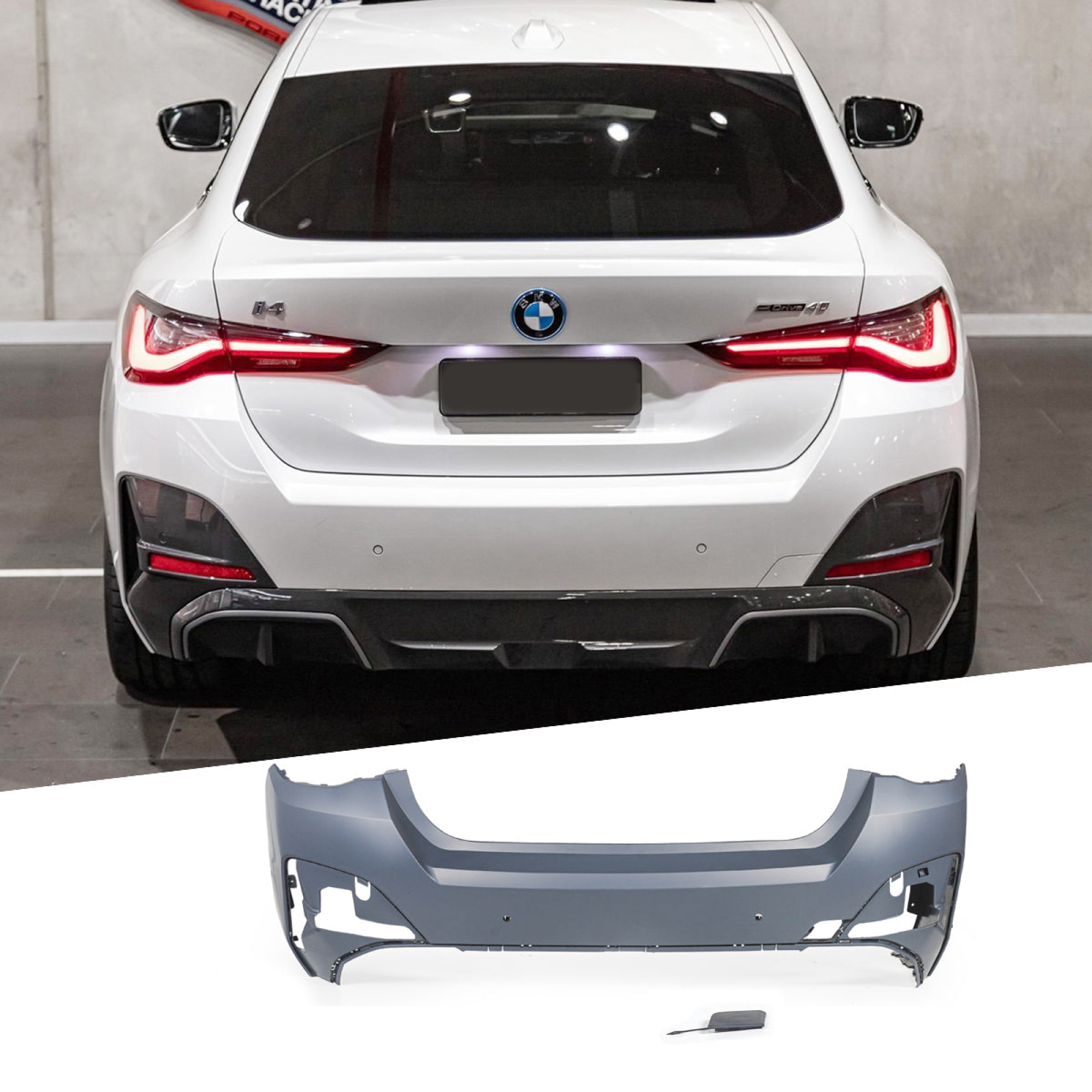 Bodykit BMW G26 M-Tech – Zderzaki + Progi - obrazek 10