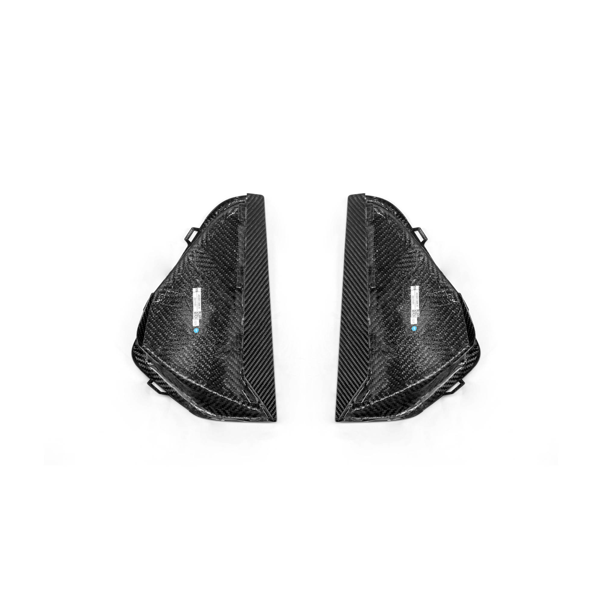 Karbonowe Wloty Przedniego Zderzaka do AUDI RS3 8Y Facelift OEM - obrazek 7