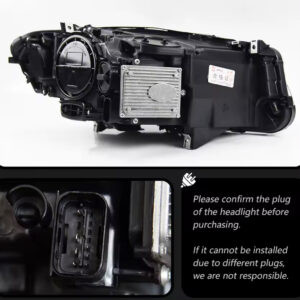 Lampy przednie LED do BMW F10 – styl LCI (2010–2017) - obrazek 3