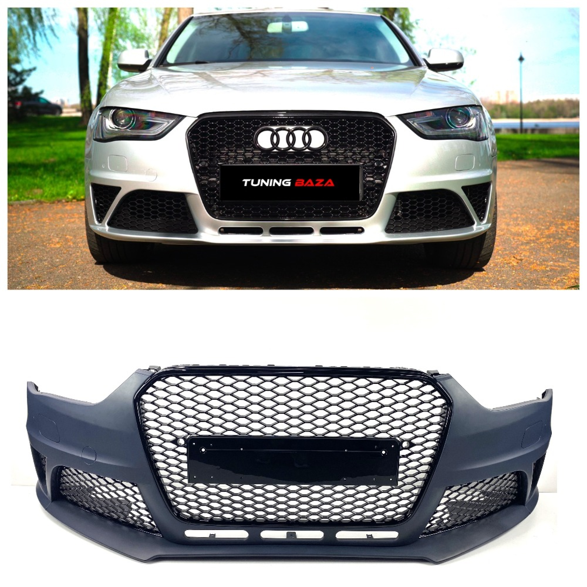 Zderzak Przedni Audi A4 B8.5 RS4 Style (2012–2015) - obrazek 1