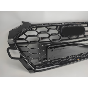 Atrapa Grill AUDI A4 B9.5 (2019–2024) LCI S4 Style Czarny Połysk - obrazek 2