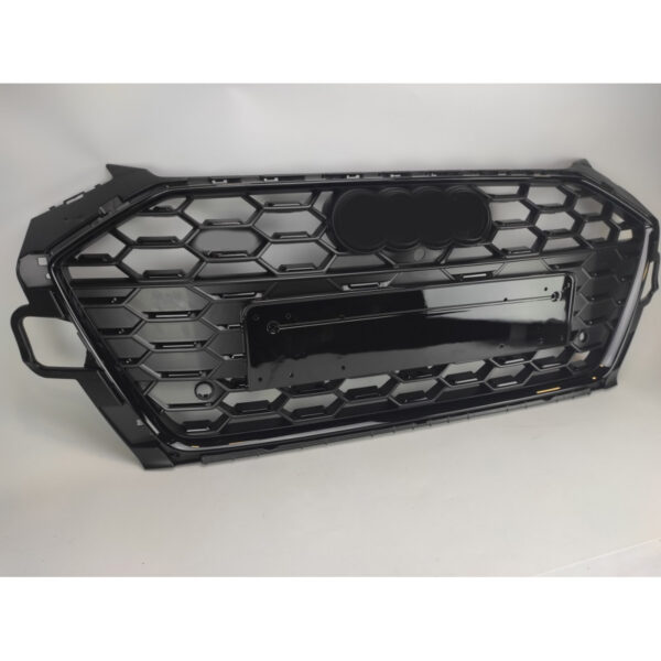 Atrapa grill AUDI A4 B9.5 (2019–2024) S4 Style Czarny połysk - obrazek 5