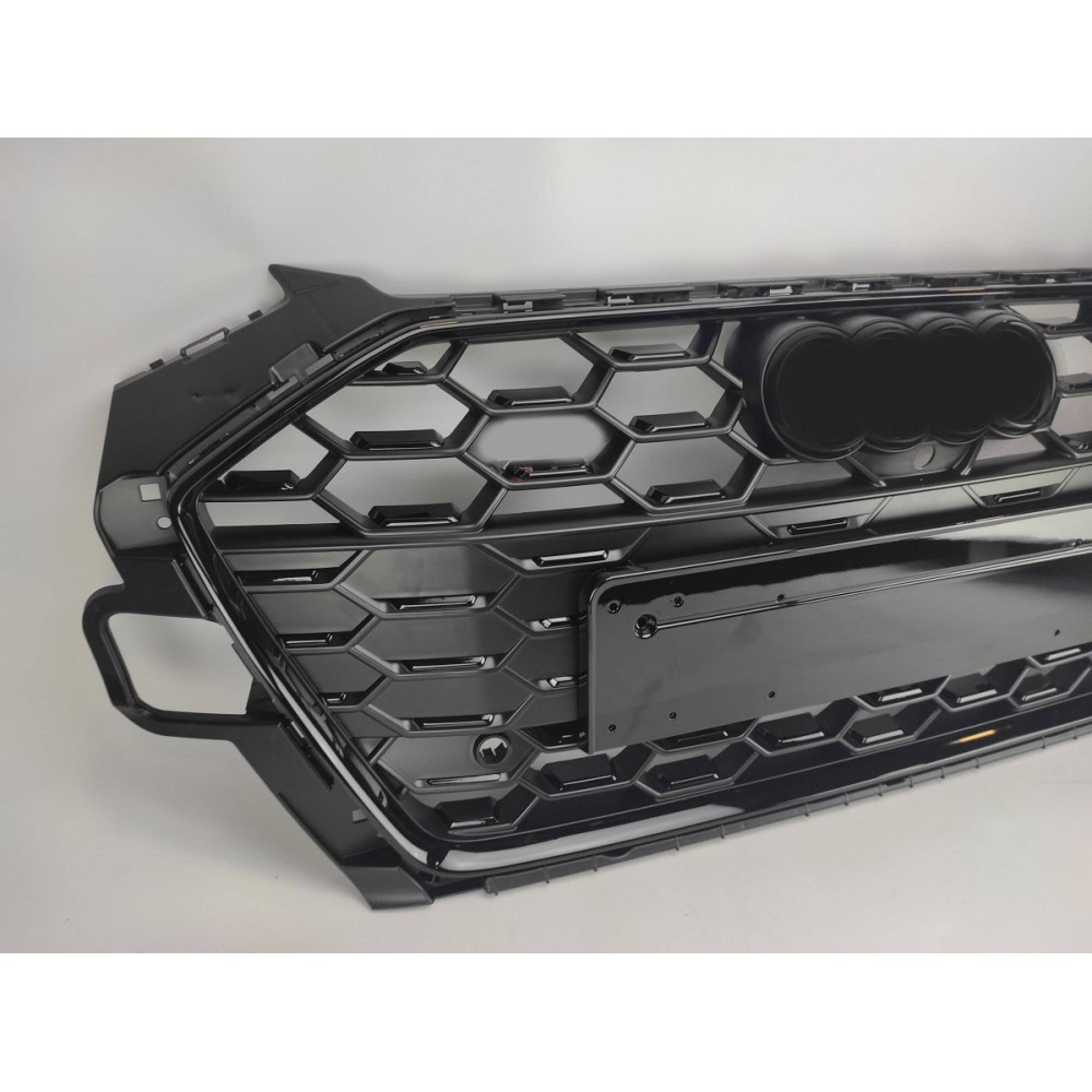 Atrapa grill AUDI A4 B9.5 (2019–2024) S4 Style Czarny połysk - obrazek 3